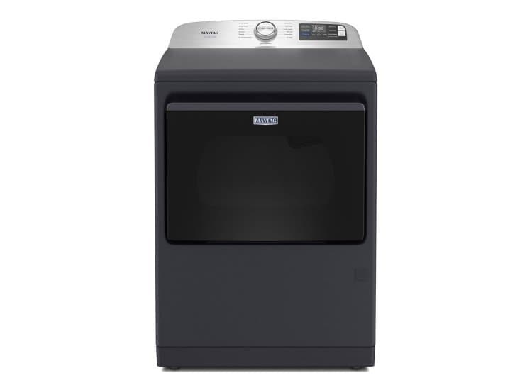 Maytag 7.4 Cu. Ft. Smart Top Load Electric Dryer with Pet Pro Option, Midnight Steel-MED7205RF