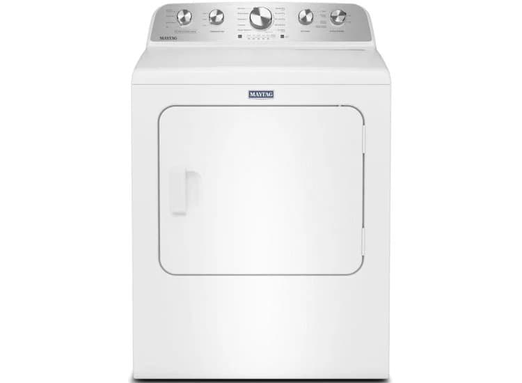 Maytag 7 Cu. Ft. Electric Dryer with Pet Pro Option, White-MED5605RW