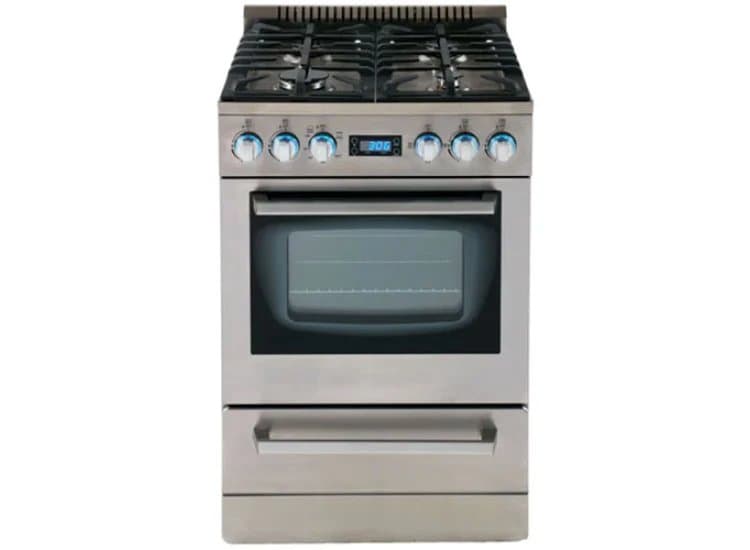Avanti ADA ELITE Series 24 In. Stainless Steel Gas Range - DGR24P3S