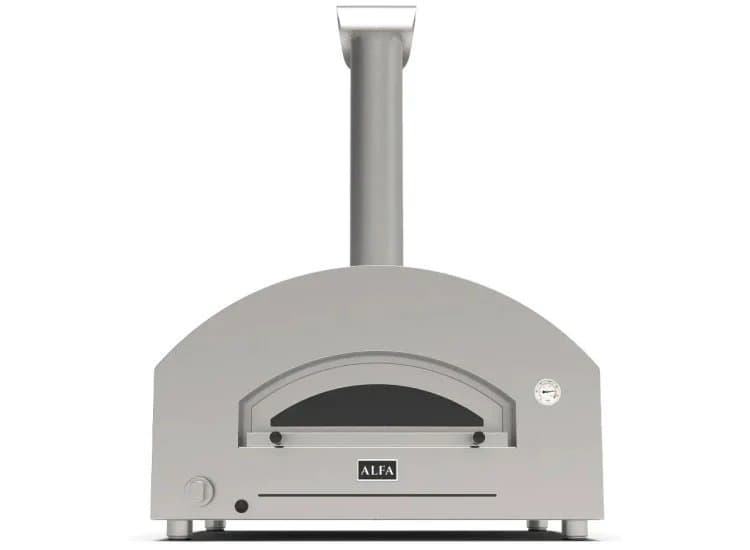 Alfa Futuro 4 Pizze Outdoor Pizza Oven Natural Gas, White Stone