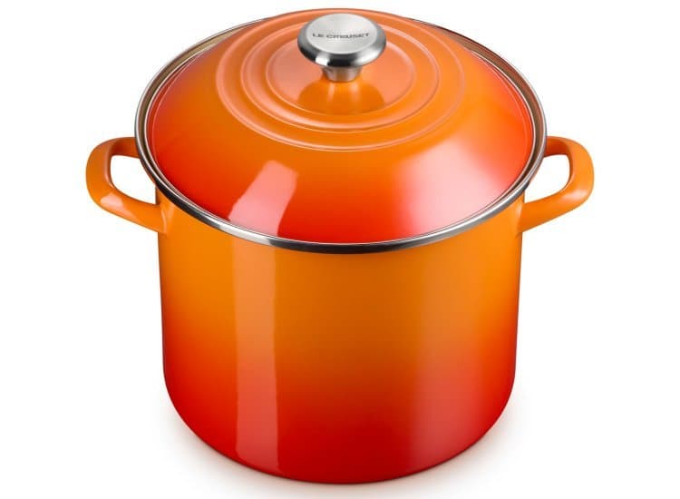 Le Creuset 10 Qt. Classic Round Stockpot, Flame