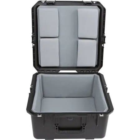 SKB iSeries 3i-1717-10 Waterproof Utility Case with Think Tank Padded Liner, Black
