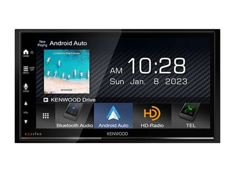 Kenwood 6.8" Digital Multimedia Receiver w/ Bluetooth & HD Radio - DMX-809S