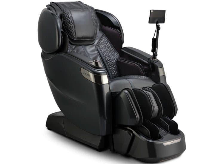 Cozzia Qi XE Pro Duo Massage Chair, Gunmetal | Gunmetal