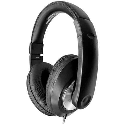 HamiltonBuhl Smart-Trek Deluxe Kids Wired Over-Ear USB Headphones