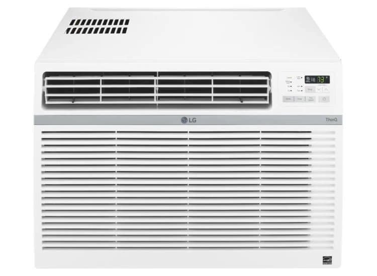 LG 24,500 BTU 10.3 EER 230/208 V White Smart Wi-Fi Window Air Conditioner