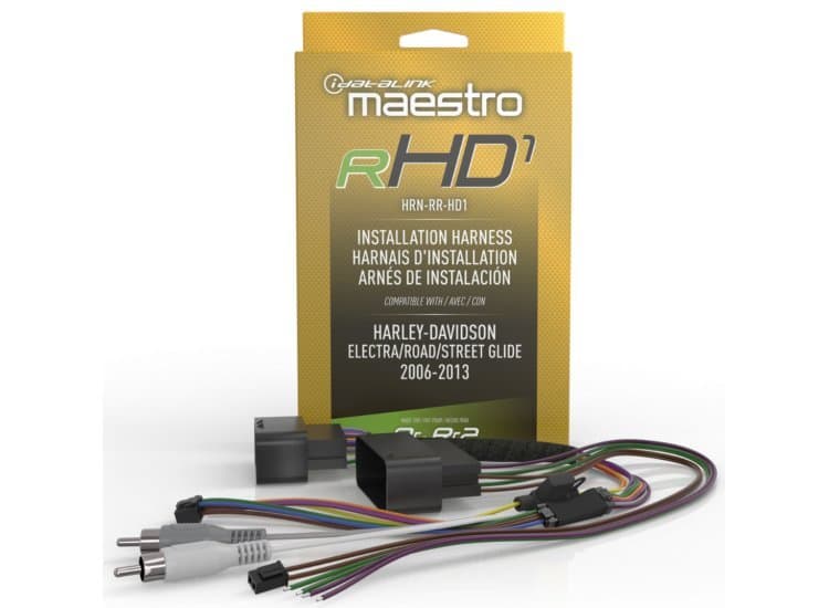 iDatalink Maestro HD1 Plug And Play T-Harness For Select Harley Davidson Models 2006 To 2013