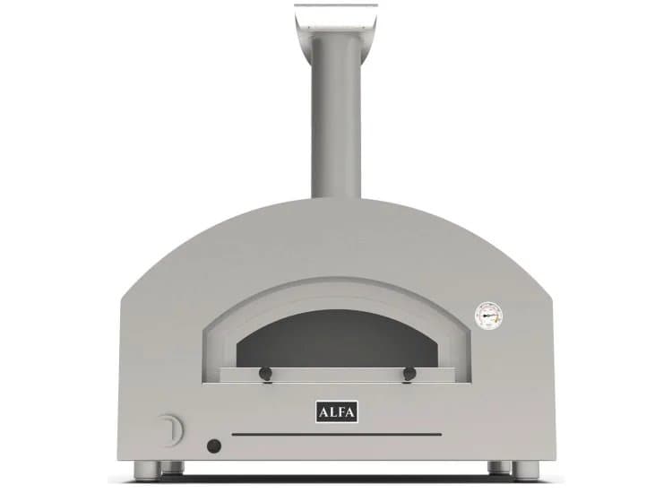 Alfa Futuro 2 Pizze Outdoor Pizza Oven Liquid Propane, Wrinkle Black