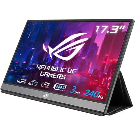ASUS ROG Strix XG17AHPE 17.3" 16:9 Full HD 240Hz IPS LCD Gaming Monitor with Adaptive-Sync & Built-In Speakers