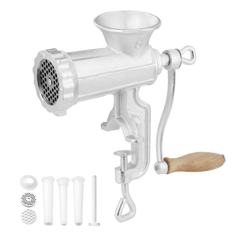 SVOPES 0.391.38IN Clamp Commercial or Residential Course Grind Stainless steel Manual Meat grinder