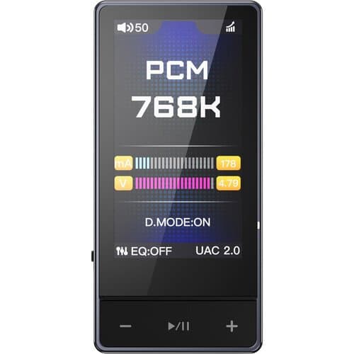 FiiO QX13 Portable Hi-Resolution Lossless Music Player (Titanium)