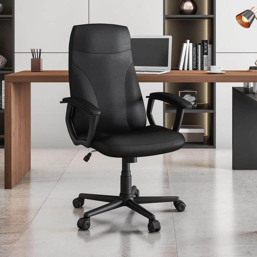Black Medium Back Executive Office Chair