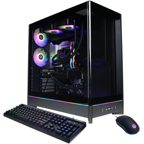 CyberPowerPC Gamer Supreme Liquid Cool Desktop Computer (Black) (32 GB, 2 TB, Intel Core Ultra 9 285)