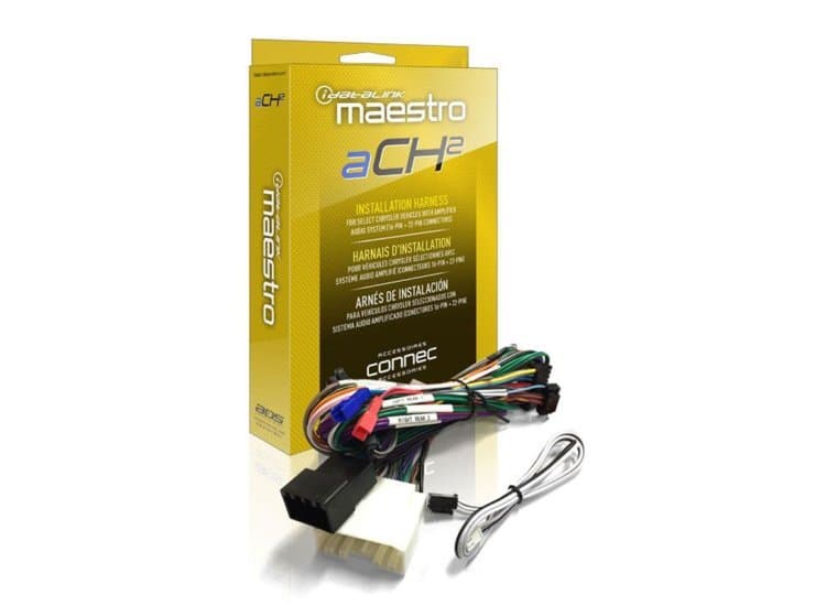 iDatalink Maestro ACH2 Plug And Play T-Harness For Chrysler, Dodge, Fiat, Jeep & Ram Vehicles 2007-2022