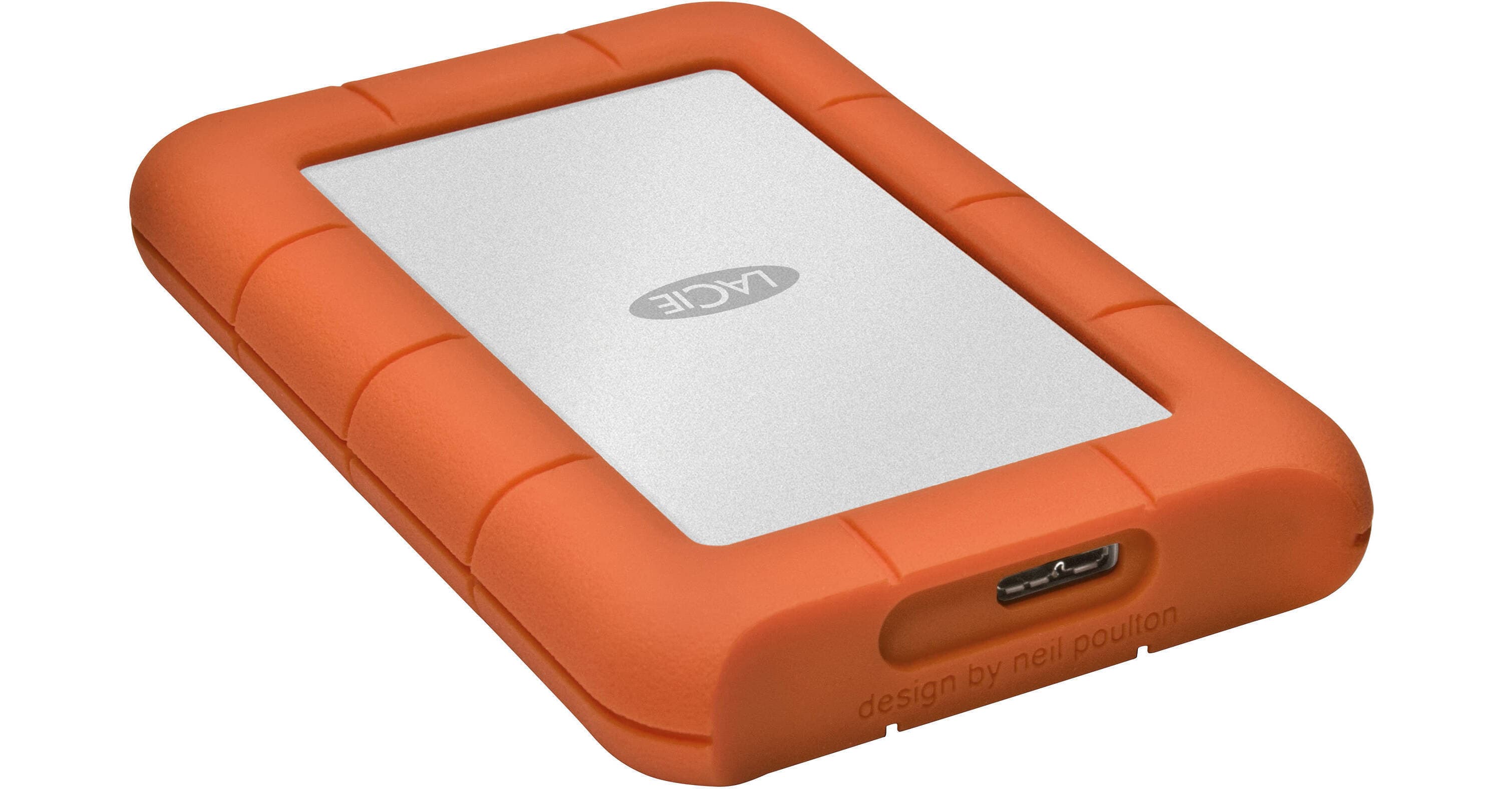 LaCie 5TB Rugged Mini USB 3.0 External Hard Drive
