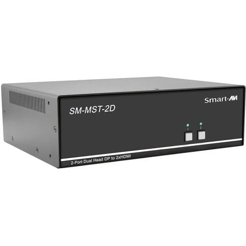 Smart-AVI SM-MST-2D-S 2-Port Dual-Head DP MST KVM Switch