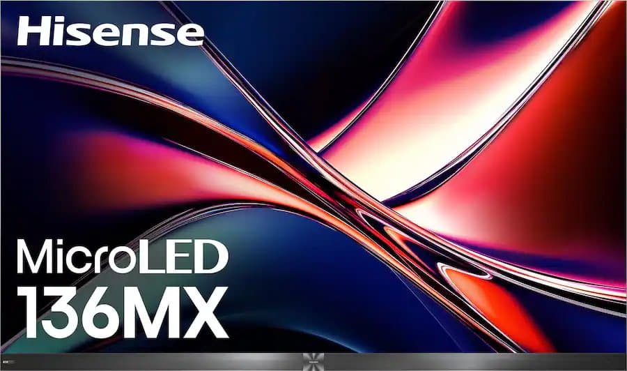 Hisense 136" Class MX Micro-LED Series UHD 4K VIDAA TV Smart Display (2025)