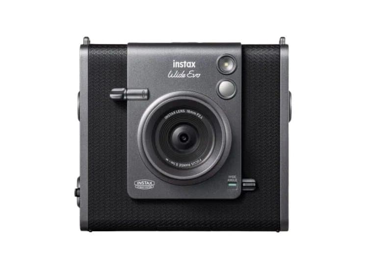 Fujifilm instax WIDE Evo Hybrid Instant Camera, Black