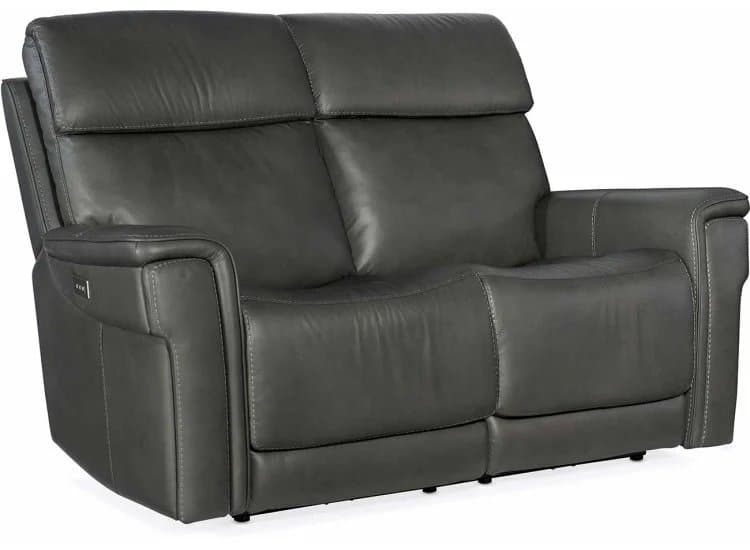 Hooker Furniture Living Room Lyra Zero Gravity Power Loveseat w/ Power Headrest