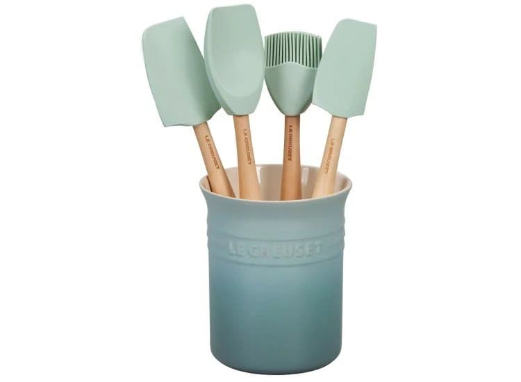 Le Creuset Craft Series 5-Piece Sea Salt Utensil Set