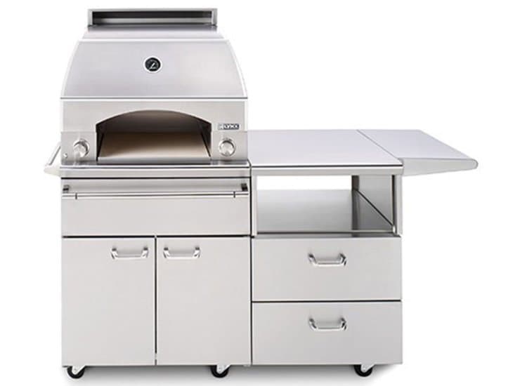 Lynx Napoli 30" Stainless Steel Outdoor Liquid Propane Oven On Mobile Kitchen Cart