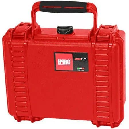 HPRC AMRE 2100E Hard Case with Empty Interior, Ultralight, Watertight, Unbreakable, Red (ID: 8.46x5.91x3.74")