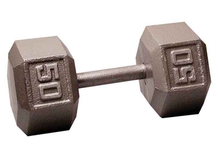 Body-Solid 50 lb Hex Dumbbell (Each)