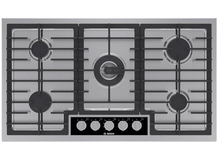 Bosch Benchmark 30" Gas Cooktop Stainless Steel