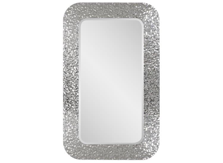 Howard Elliott Olmstead Rectangular Mirror, Silver