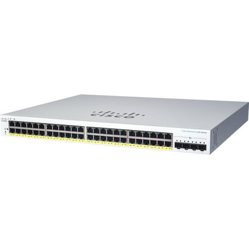Cisco CBS220-48T-4X 48-Port Gigabit Managed Network Switch with SFP+