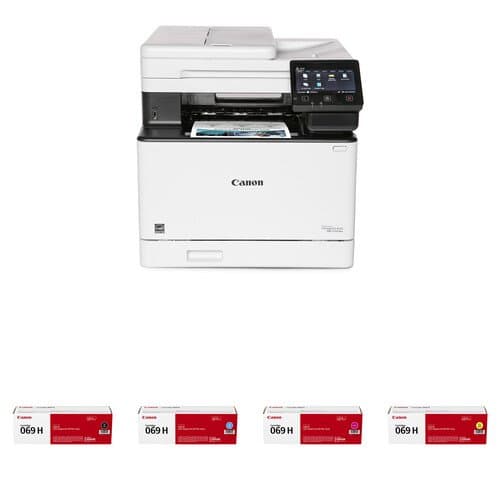 Canon imageCLASS MF751Cdw Multifunction Wireless Color Laser Printer with High-Capacity Toner Cartridges Kit