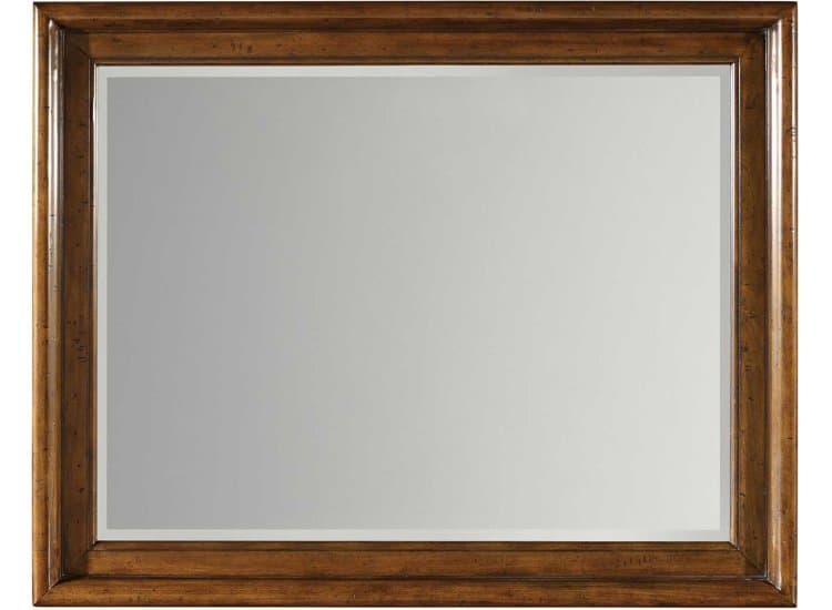 Hooker Furniture Tynecastle Landscape Mirror, Chestnut