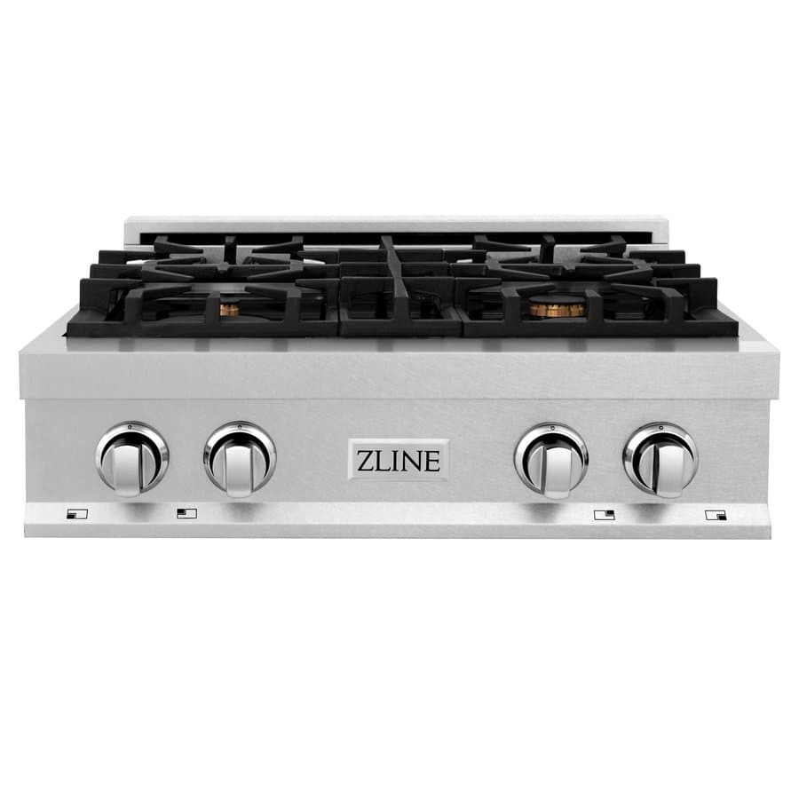 ZLINE KITCHEN & BATH Professional Autograph Edition 30-in 4 burners Stainless steel Gas Cooktop