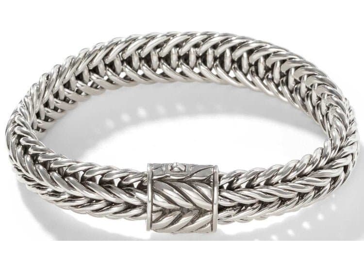 John Hardy Kami Chain Bracelet, 12mm-Size Large-in Sterling Silver