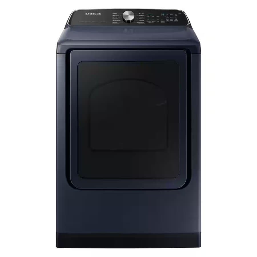 Samsung 7.4 Cu. Ft. Smart Electric Dryer with Pet Care Dry and Steam Sanitize+, Brushed Navy-DVE54CG7150DA3