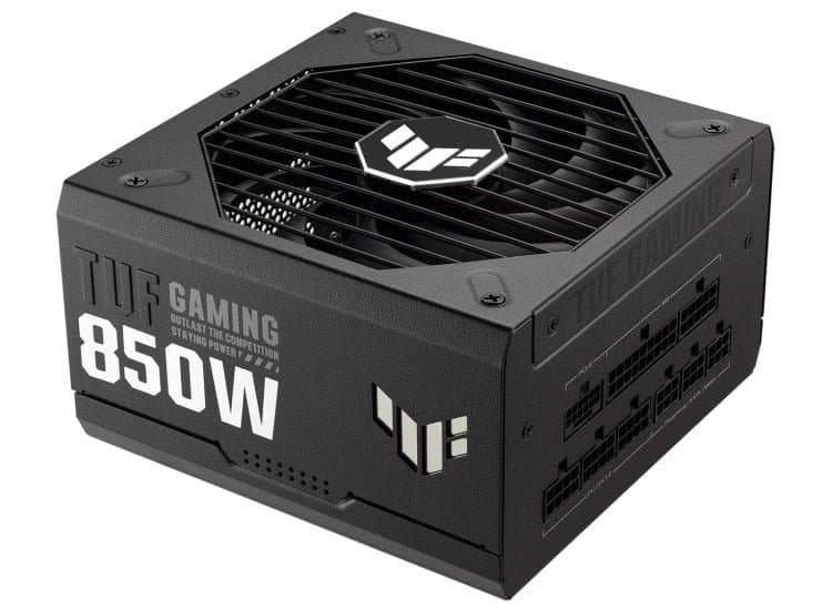 ASUS TUF Gaming Power Supply 850W Gold, Black