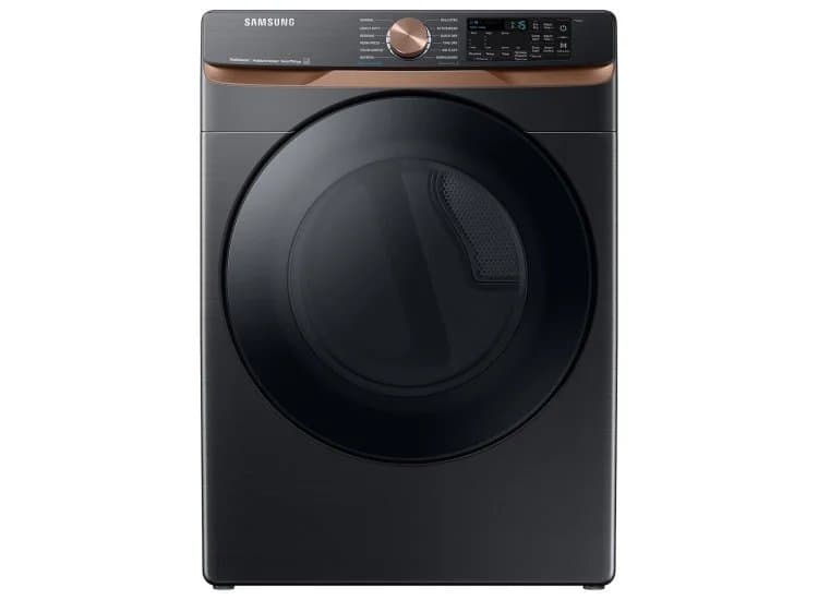 Samsung 7.5 Cu. Ft. Brushed Black Smart Electric Dryer With Steam Sanitize+ & Sensor Dry-DVE50BG8300VA3