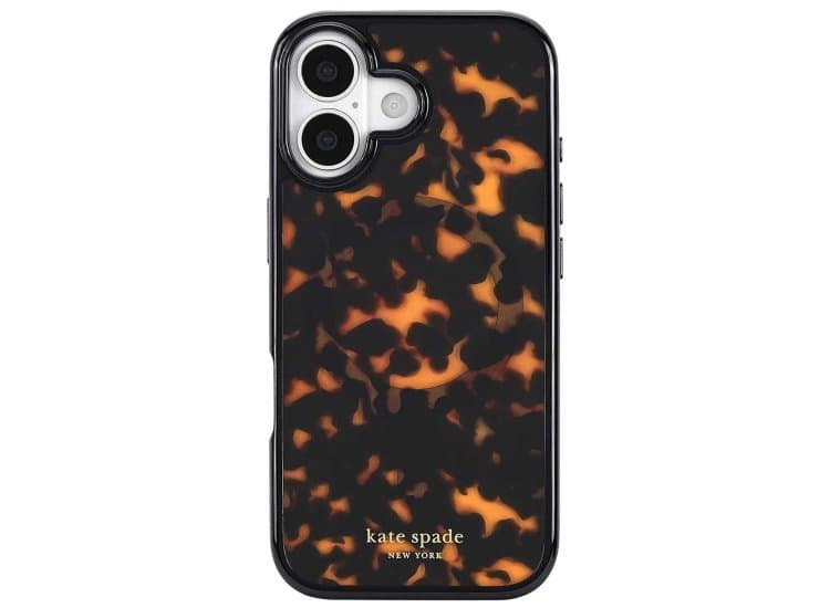 Kate Spade New York MagSafe Case for iPhone 17 in Tortoise