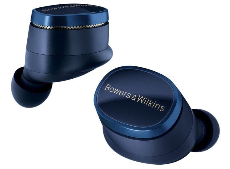 Bowers & Wilkins Pi8 In-Ear True Wireless Earbuds, Midnight Blue