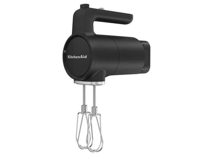 KitchenAid Go 7-Speed Cordless Hand Mixer, Black Matte