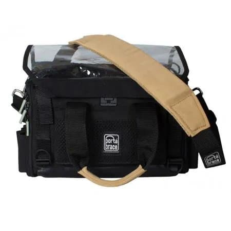 Porta Brace Lightweight & Silent Pro Audio Organizer Case with Suede Strap