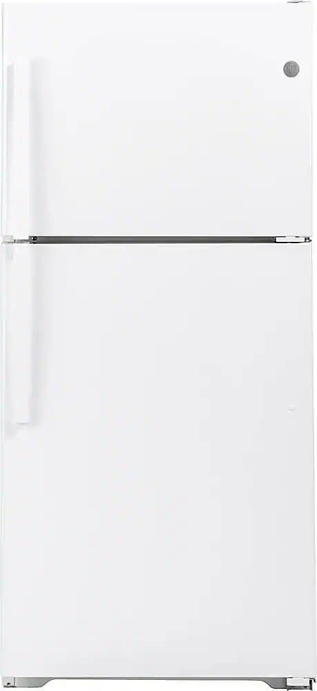 GE 19.2 Cu. Ft. Top Freezer Refrigerator 30" White
