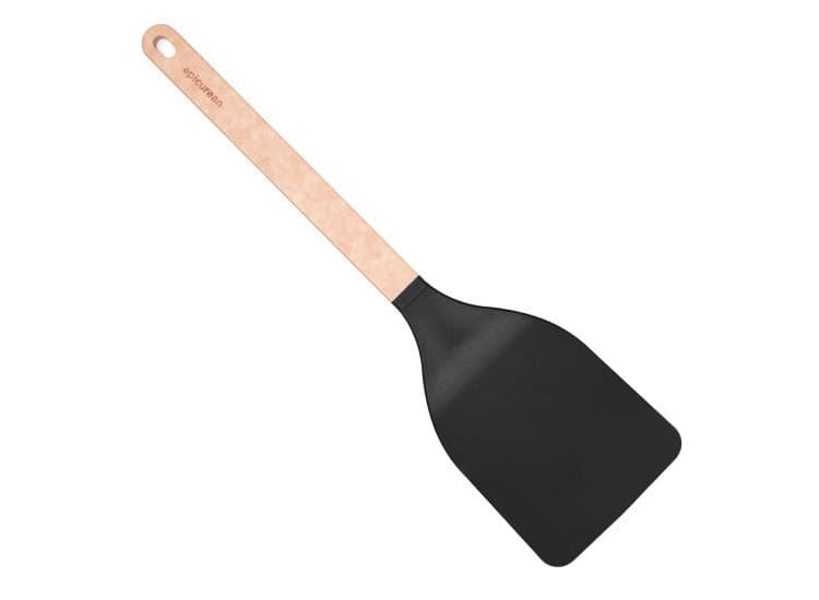 Epicurean Gourmet Series Utensils Natural Black Medium Turner