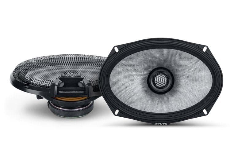 Alpine R-Series 6" x 9" Coaxial Speakers (Pair)