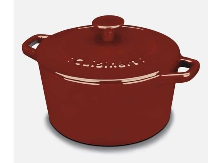 Cuisinart Red 3 Qt. Round Covered Casserole