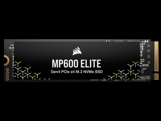 Corsair MP600 Elite M.2 2280 1TB PCI-Express 4.0 x4, NVMe 1.4 3D TLC Internal Solid State Drive Up to 7000 MB/sec (SSD) CSSD-F1000GBMP600ENH