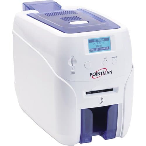 Pointman N20 Single-Sided ID Card Printer with MIFARE/DESFire Card Encoder