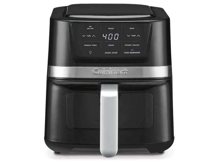 Cuisinart 2.6-Quart Basket Air Fryer, Black Stainless Steel