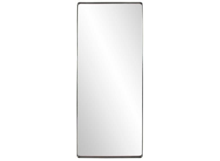 Howard Elliott Steele Oversized Mirror, Brushed Silver Finish