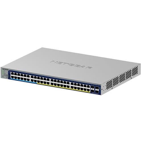 BZBGEAR Netgear GS752TXUP 48-Port Gigabit PoE++ Managed Network Switch